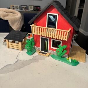 playmobil farm house toy